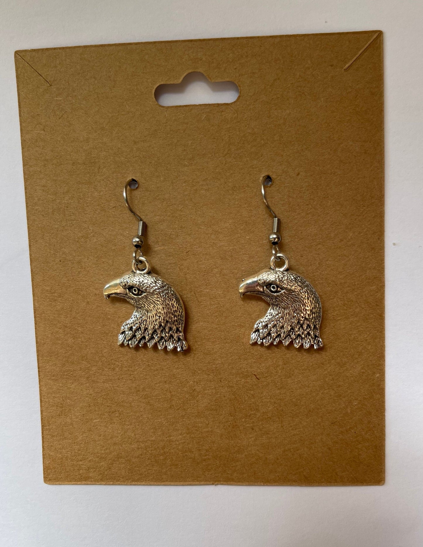 Eagle Earrings ( Silver )