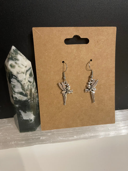 Fairy Earrings ( Silver )
